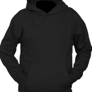 Home black hoddie