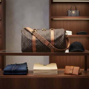 Monogram Barrel Duffle Bag