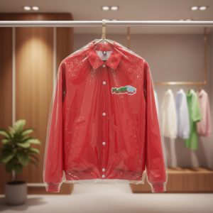 Apex Scarlet Script Varsity Jacket