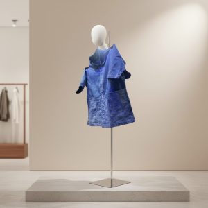 Blue Louis Vuitton Monogram Denim Shirt