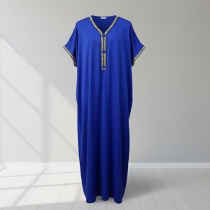 Royal Blue Kaftan / Jalabiya Dress