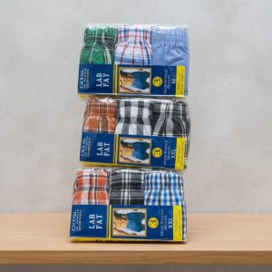 Classic Plaid Woven Boxer Shorts (3-Pack)