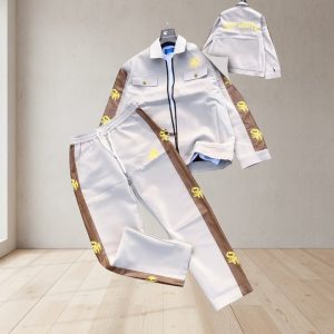 Off-Court Contrast Panel Track Jacket & Jogger Set