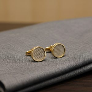 Sovereign Matte-Gold Minimalist Suit Fasteners