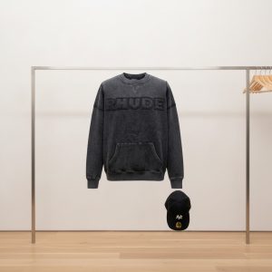 Charcoal Grey "RHUDE" Sweatshirt