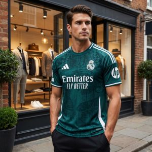Real Madrid (Emerald Green Graphic Print)